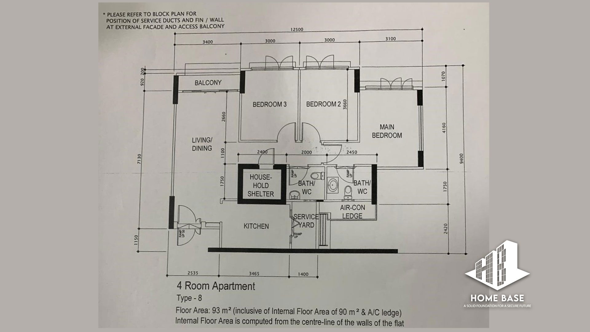 Floor Plan of 678A Punggol Drive Img 14