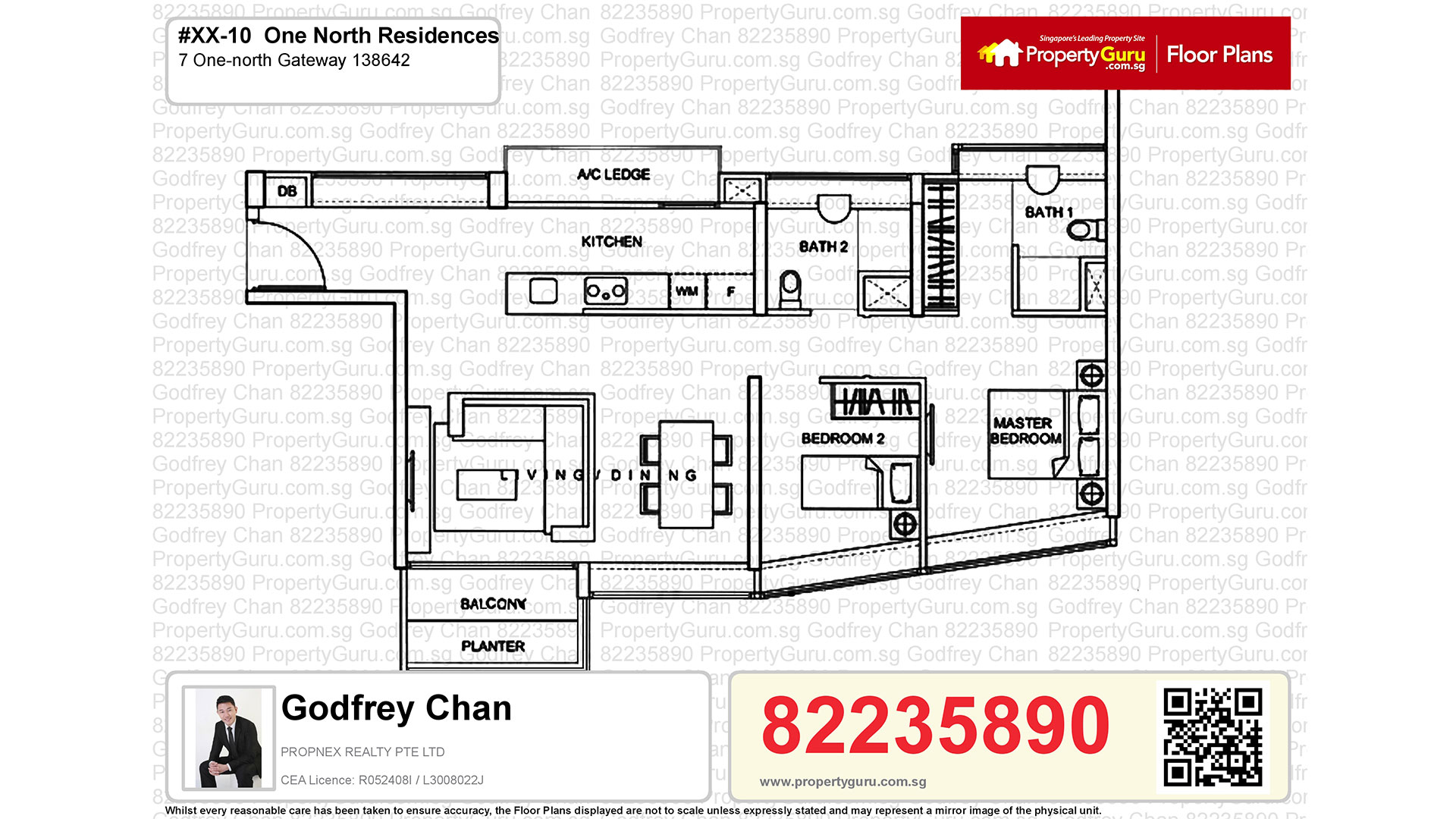 Floor Plan One-North Residences (For Rent) Img 8